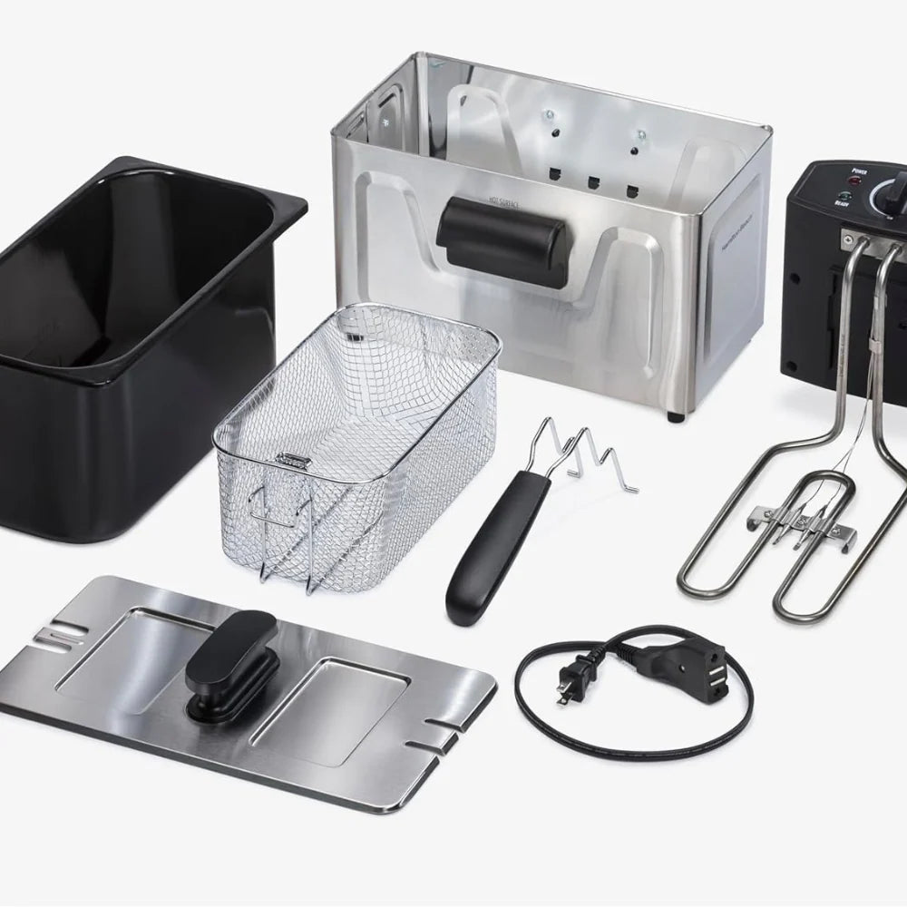 Friggitrice Elettrica Mrofessionale™ | Compatta, Potente e Professionale