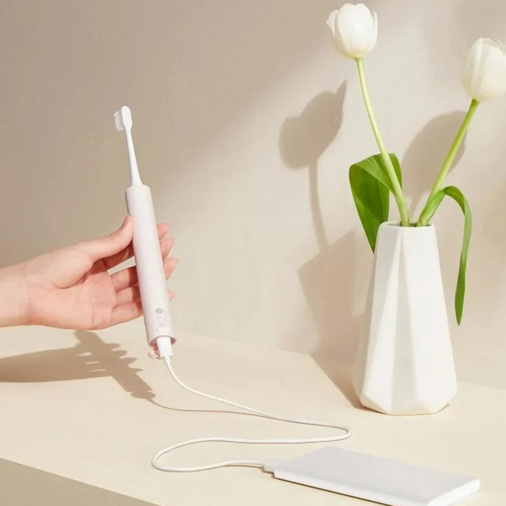 Spazzolino elettrico ultra-sonico | Sorriso luminoso, potenza delicata