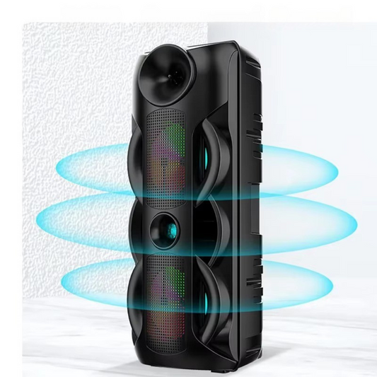 <tc>Bluetooth Party Speaker™ | LED Effects, Karaoke and Immersive Audio</tc>