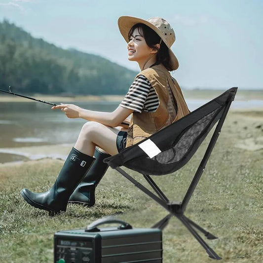 <tc>UltraComfort Camping Chair™ | Foldable, Sturdy and with Side Pockets</tc>