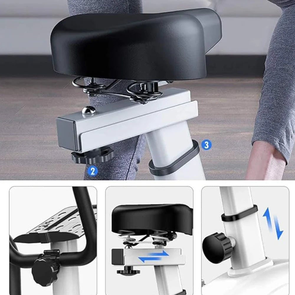 Cyclette ed Ellittica 2 in 1 per allenamento completo a casa