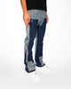 Flared Denim | Jeans Flare Patchwork Bicolore