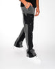 Flared Denim | Jeans Flare Nero-Grigio