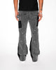 Flared Denim | Jeans Flare Nero-Grigio