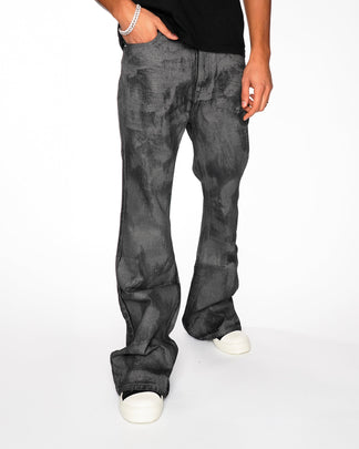 Jeans Neri Effetto Washed™ | Vestibilità Ampia e Stile Streetwear