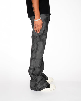 Jeans Neri Effetto Washed™ | Vestibilità Ampia e Stile Streetwear
