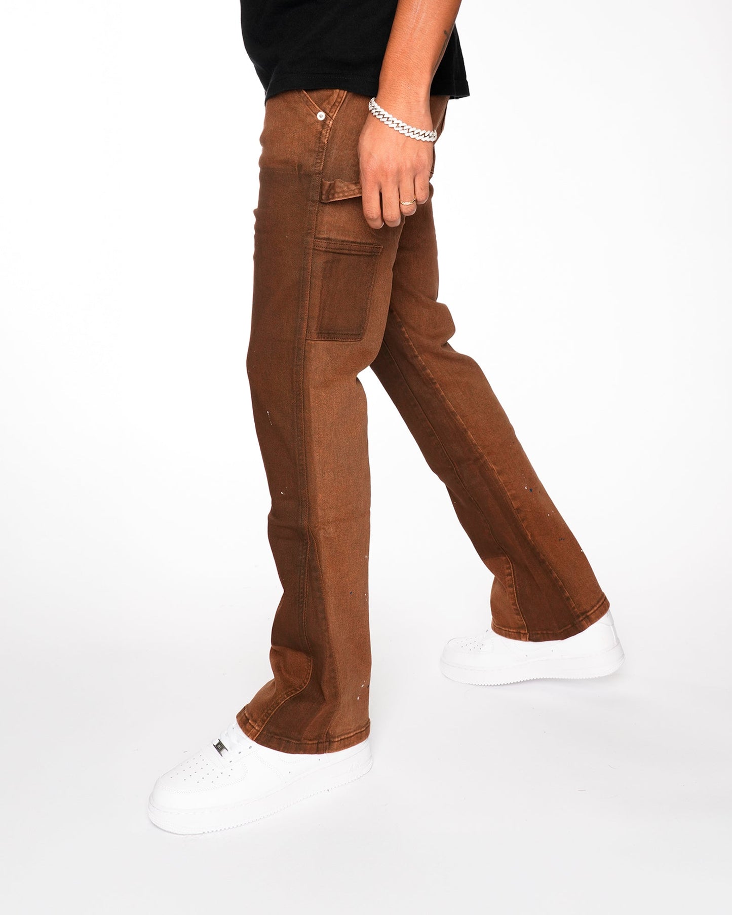 Flared Denim™ | Jeans Flare Marrone