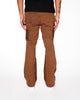 Flared Denim| Jeans Flare Marrone
