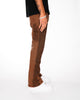 Flared Denim| Jeans Flare Marrone