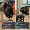 Ciotola per Cani 3 in 1 con Supporto Regolabile – Cibo, Acqua e Snack