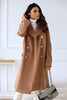 Cappotto Elegante Donna | Lungo con Bottoni Oro e Taglio Moderno