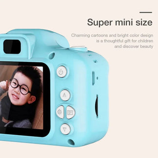 Fotocamera Impermeabile per Bambini 1080P HD con Display a Colori