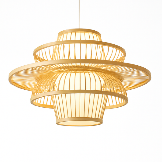 <tc>Bamboo Ceiling Light™ | Modern Craftsmanship for Elegant Ambience</tc>