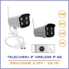 Telecamera IP WiFi da Esterno – P2P, IR, Slot SD, Wireless MigliorPrezzi.com