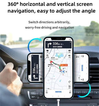 Wireless charger for car support magsafe for iPhone