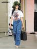 BOUNCE BACK | Maglia Crop Streetwear con Grafica Hair & Diamond Art