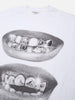 BOUNCE BACK | T-Shirt Streetwear con Grafica Labbra Scure e Denti Grillz