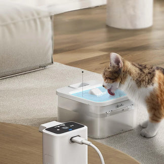 Wireless Fountain ™ | Fresh and clean water everywhere, without cables
