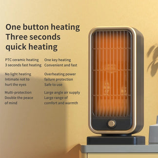 Electric heater in ceramic laptop water heater