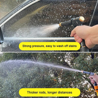 High pressure gun for car cleaning kit