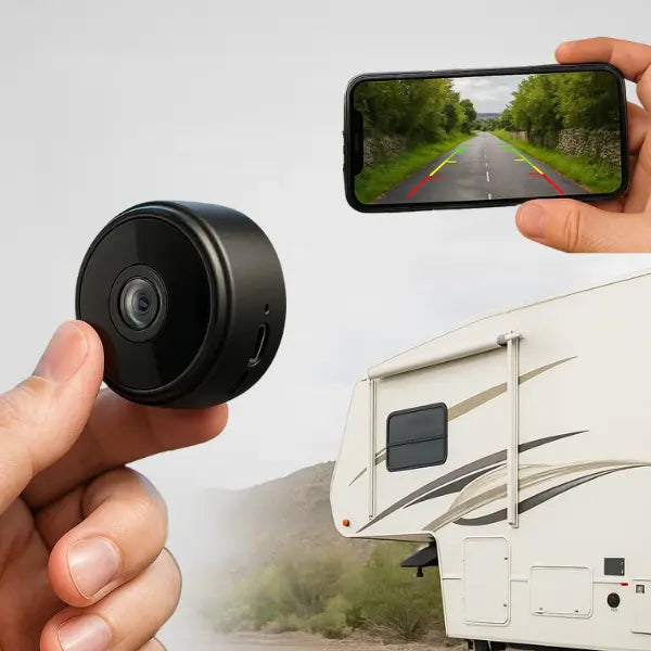 HD Wireless Backup Camera for RVs, Trucks, and Trailers - Night Vision, Waterproof, Easy Installation MigliorPrezzi.com