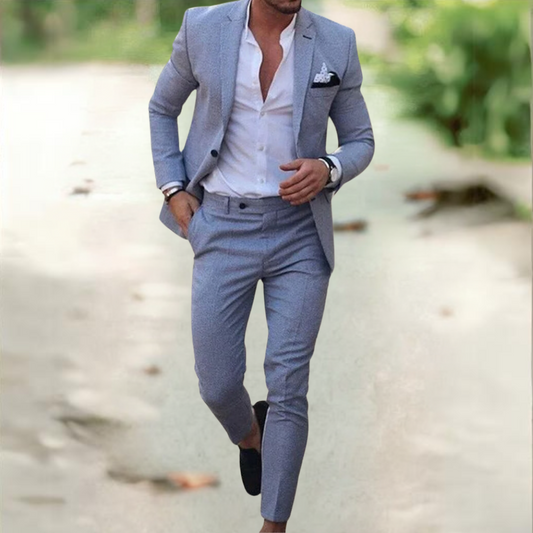 Abito Elegante in Lino Uomo™ | Stile Estivo e Raffinatezza Moderna