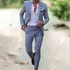 Abito Elegante in Lino Uomo | Stile Estivo e Raffinatezza Moderna