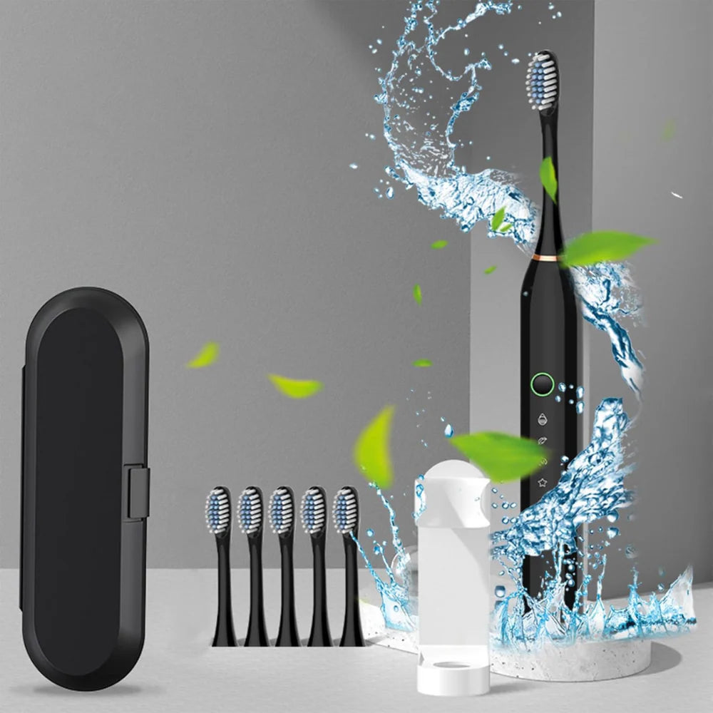 Spazzolino Ultrasonico | Denti Più Bianchi, Batteria Lunga Durata e Design Elegante