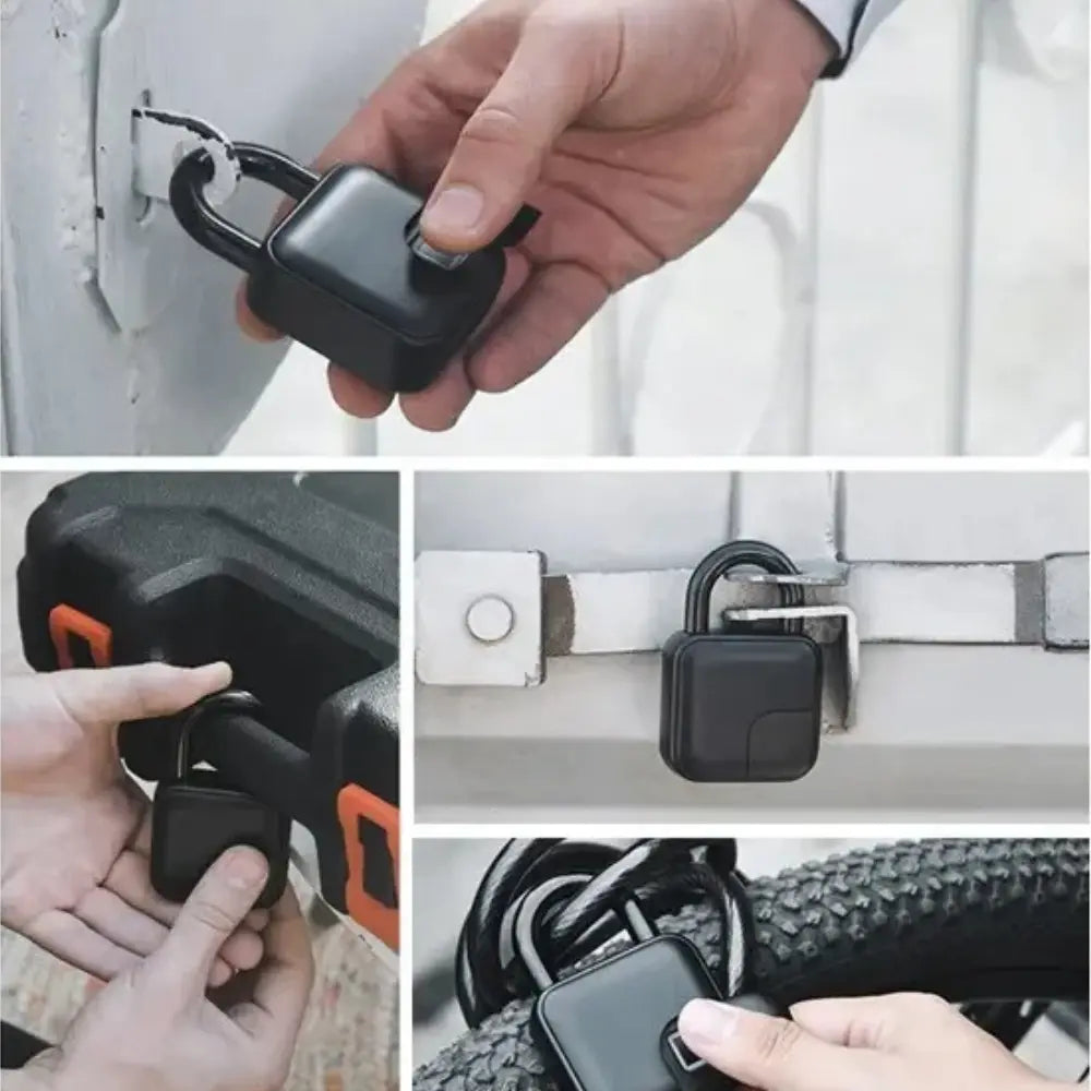 Intelligent Biometric Safety Alarm ™ | Block of innovative digital fingerprints, safe and without worries