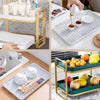 Organizer Cucina a 2 Ripiani | Ordine Perfetto per Frutta e Stoviglie