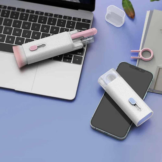 Cleaning kit 7 in 1 - Portable tools for keyboards, bluetooth headphones, monitor and laptop