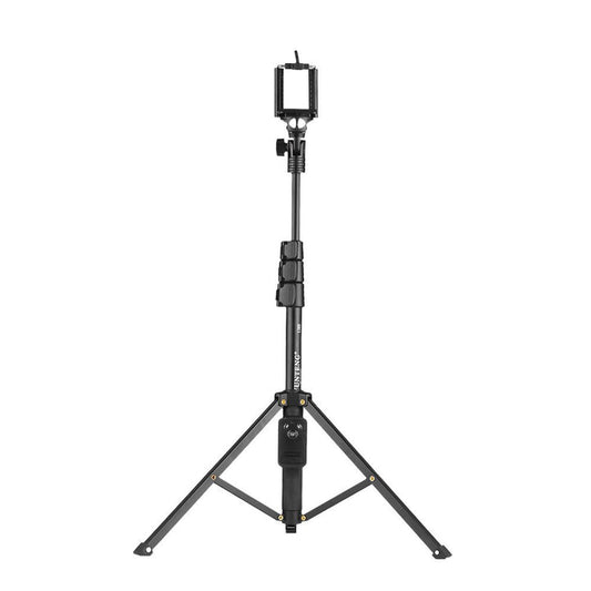 Selfie Stick Treppiede Bluetooth con Supporto Telefono – Portatile e Regolabile