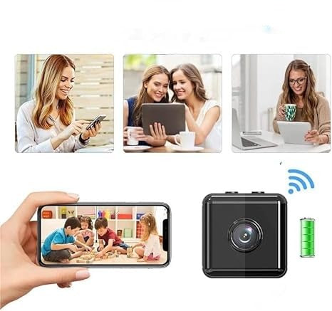 SecureView™ | Mini Telecamera WiFi 1080P Senza Fili per Sicurezza Domestica