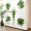 Foglie d’Arredo| Decorazioni a Muro cone Piante Verdi Sintetiche
