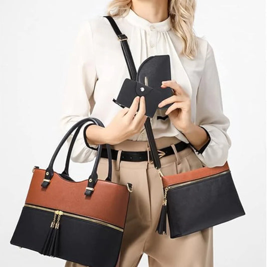 <tc>Women’s Tote Bags™ | Elegant Set with Free Wallet</tc>