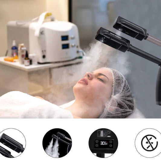 Vaporizzatore per il viso Beauty 2 in 1™ |  Pulizia del Viso Profonda con Ozono
