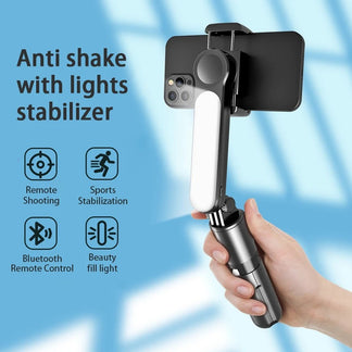 Portable support with extendable auction