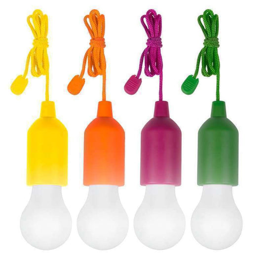 Lampadina luce led a batterie portatile con corda 10 pezzi