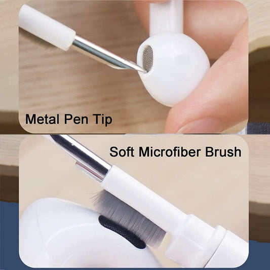 Kit Pulizia 3 in 1 per AirPods e Auricolari Bluetooth