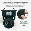 Motion Sensor Bird Deterrent for Crows: Ideal Pigeon Repeller with Sound Scarer MigliorPrezzi.com