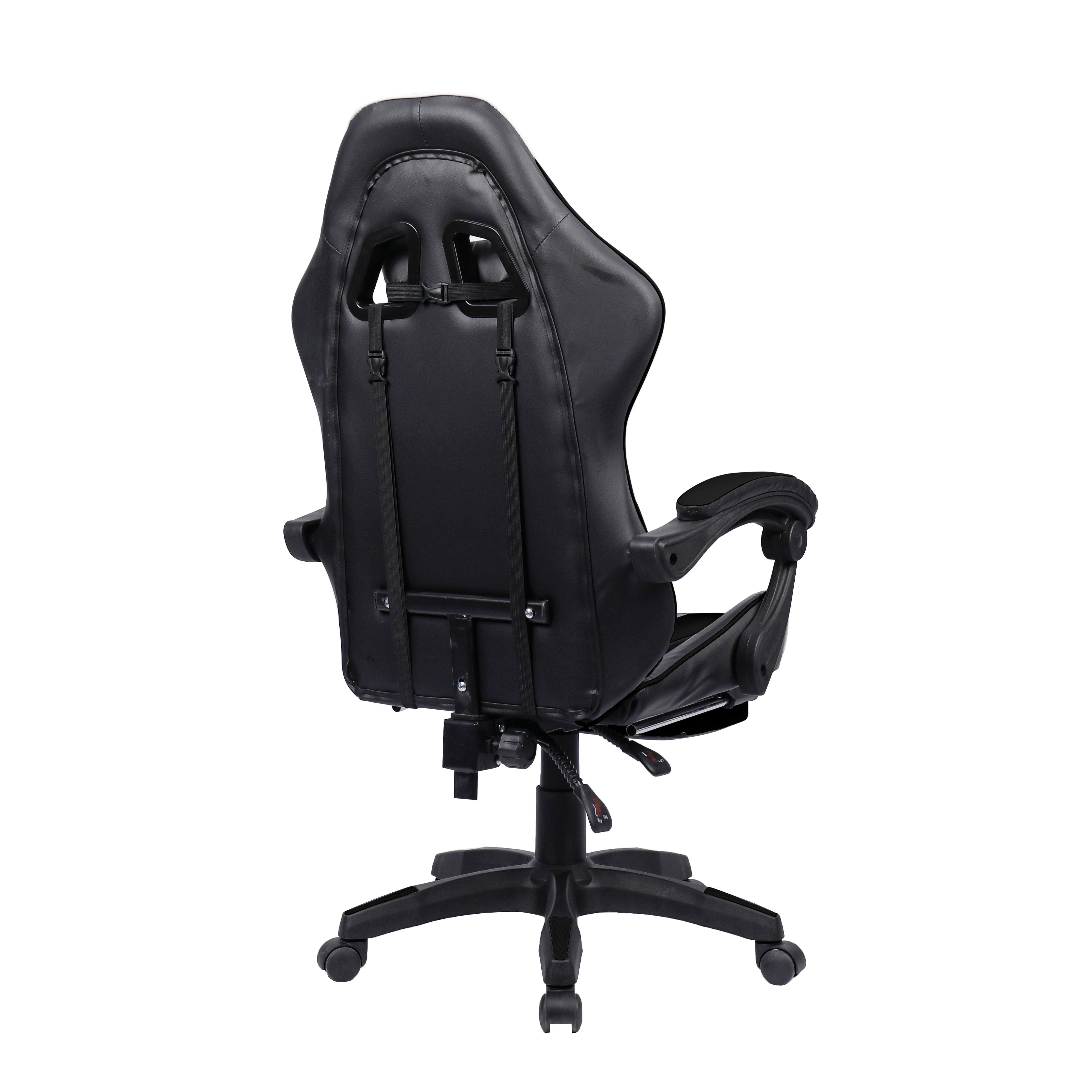 Sedia da Ufficio e Gaming Reclinabile con Supporto Ergonomico e Poggiapiedi
