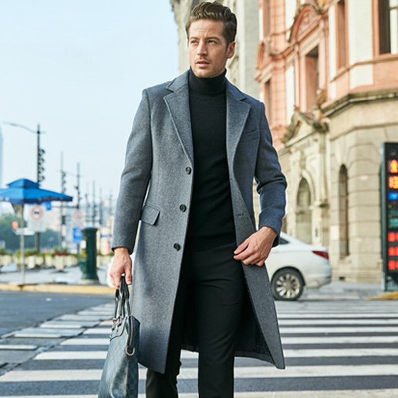 Cappotto Elegante da Uomo | Stile Moderno e Taglio Elegante