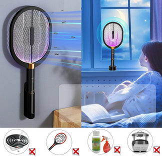 <tc>Mosquito Killer LED™ | Dual-Use Electric Racket, Wall &amp; Desk</tc>