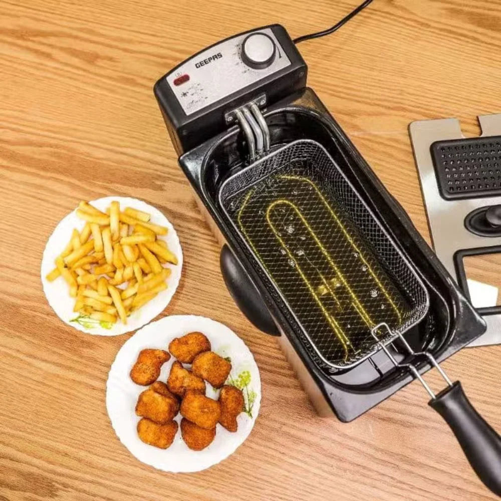 Friggitrice Elettrica Mrofessionale™ | Compatta, Potente e Professionale