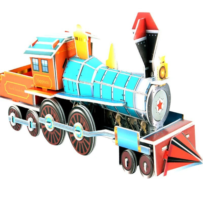 Puzzle 3D Cartoon Casa e Castello  Giocattoli Educativi Fai da Te