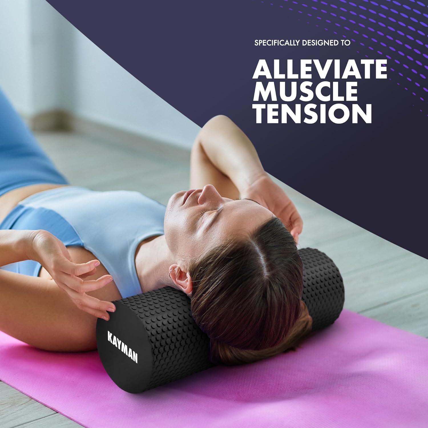 Rullo Fitness Massaggiante | Scioglie le Tensioni Muscolari e Riattiva la Circolazione