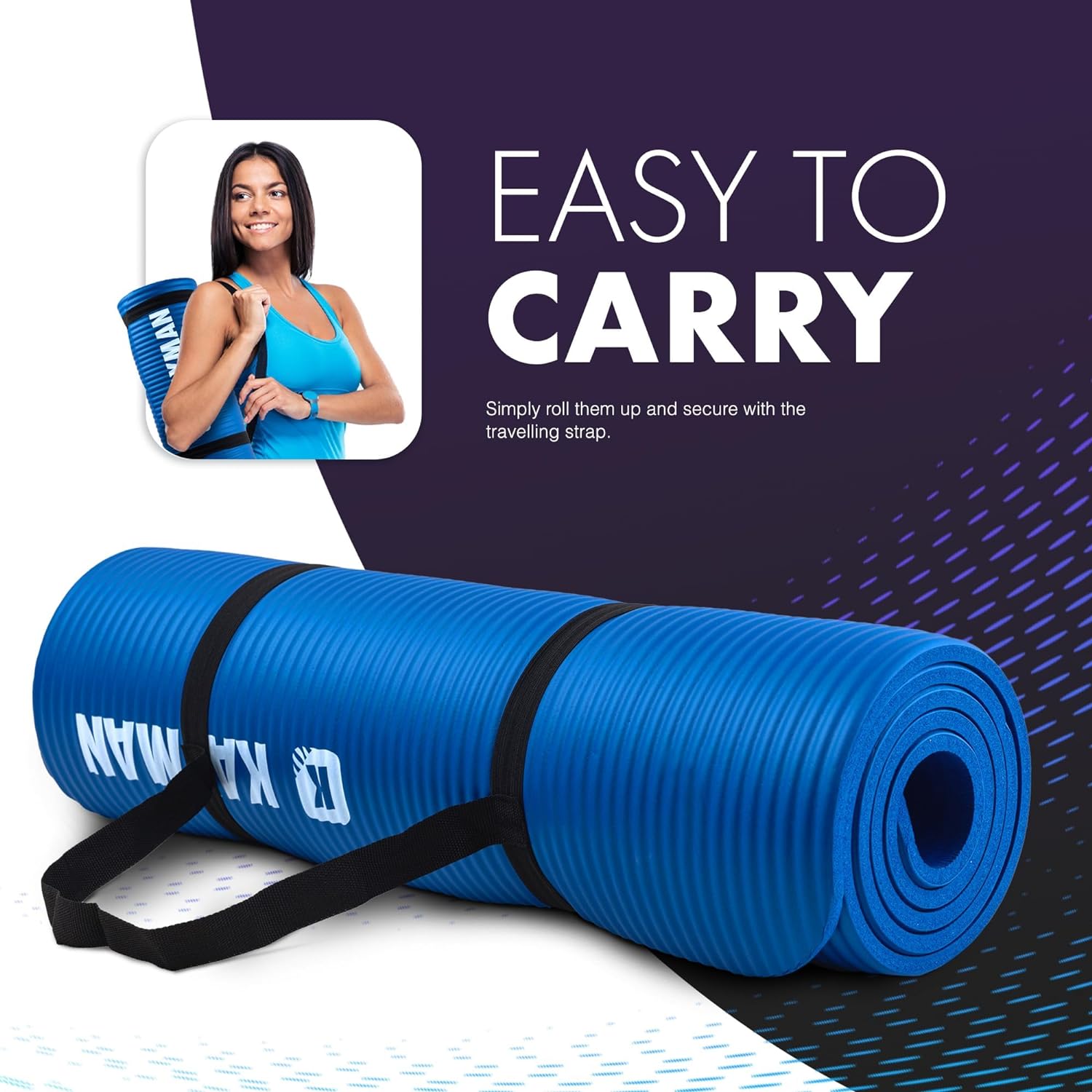 Materassino Fitness Professionale | Yoga, Allenamento e Terapia con Massimo Supporto