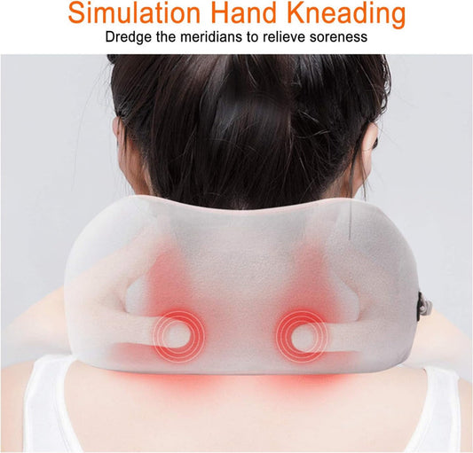 Electric cervical massive cushion - Fire neck and shoulders massager, immediate relief from tensions and pains