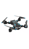 Folding drone with dual camera, FPV WiFi and GPS complete with 3 batteries