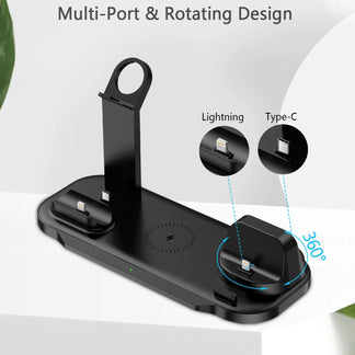 Wireless charger support 7 in 1 from 30W for iPhone and Apple Watch